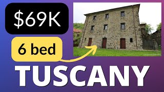 Cheap Houses In Tuscany Italy 🇮🇹 Must Watch 😱 [upl. by Hunger]