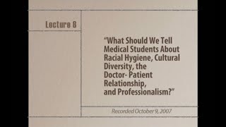 “What Should We Tell Med Students About Cultural Diversity amp Professionalism” by Jordan Cohen MD [upl. by Euqinehs]