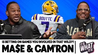 MAE amp CAMRON DEBATE ABOUT PLAYERS BETTING ON THEIR GAMES amp KURT WARNER BEING GREAT  S3 EP17 [upl. by Omik]