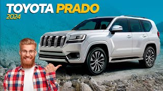 TOYOTA PRADO 2024 con motor V6 Hibrido IForce MAX [upl. by Nnayt]