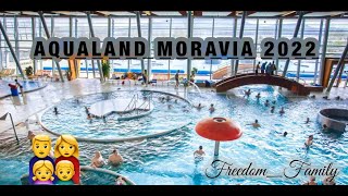 AQUALAND MORAVIA PASOHLÁVKY 2022  FreedomFamily [upl. by Antons]