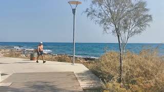 Protaras Cyprus walk 30th October 2024 [upl. by Aitnas849]