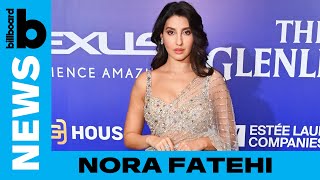 Nora Fatehi Lights Up “All That Glitters” Diwali Ball  Billboard News [upl. by Prosperus]