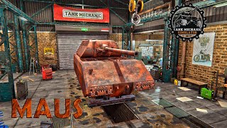 Restoration Maus  Tank Mechanic Simulator [upl. by Jarnagin]