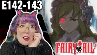 POSSIBLE BETRAYAL  Fairy Tail Episode 142143 Reaction  Zamber Reacts [upl. by Edgard]