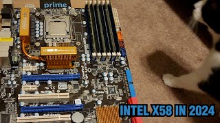 Intel X58 Gaming in 2024 WILL IT RUN FORTNITE [upl. by Wilsey395]