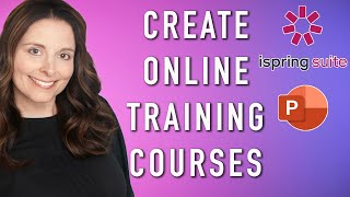 Create Online Training Courses with iSpring Suite amp PowerPoint  Easy Interactive eLearning amp eBooks [upl. by Ulla259]