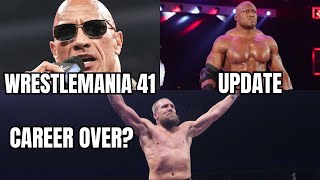 The Rock WrestleMania 41 Bryan Danielson Update Contract News And More [upl. by Ydnab]