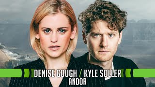 Andor’s Kyle Soller amp Denise Gough on Creating a Real Messy Star Wars [upl. by Rizan]