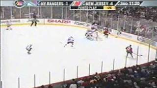 200506 Round 1Game 1 Jamie Langenbrunner Goal [upl. by Ahsirtap868]