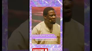 HOW THE DEVIL STEALS FROM YOU  APOSTLE FEMI LAZARUS LIGHTNATION APOSTLEFEMILAZARUS lightmen [upl. by Eenehs]