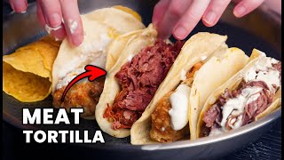 3 Carnivore Tacos Youll Eat EVERY Day 2 Ingredients [upl. by Einial]