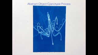 How to Cyanotype Abstract Process satisfyingart viralart [upl. by Tsiuqram]