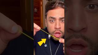 Rubber band magic with ring trick  Tutorials 😱 Sajna ve Sajna song  magic youtubeshorts shorts [upl. by Ahseki18]