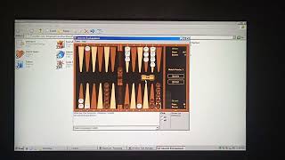 Playing internet games server  internet backgammon in 2022 from MSN Network Zone for Windows XP pt1 [upl. by Maltz]