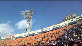 東北地方太平洋沖地震 発生の瞬間 横浜スタジアム Earthquake Yokohama Stadium [upl. by Kareem]