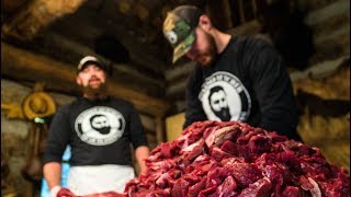 Making deer burger By The Bearded Butchers [upl. by Sivraj]