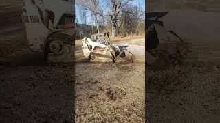 Grading Slope with a Skid Steer [upl. by Anay797]