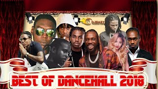 Best of Dancehall 2018 Year In Review Vybz KartelAlkalineMavadoGovanaShenseeaPopcaanMasicka [upl. by Inaflahk123]