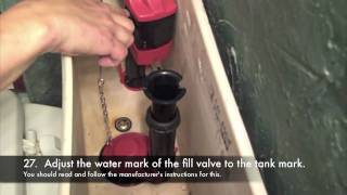 How to Fix a Toilet  Complete Repair [upl. by Chainey]