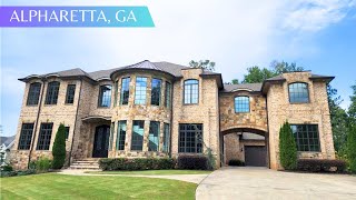 Immaculate Luxury Home With Saltwater Pool For Sale North of Atlanta  5 BEDS  6 BATHS  6500 SQFT [upl. by Ayanet227]