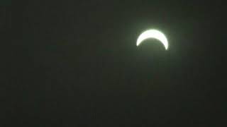 Solar Eclipse at Crescent Beach in Surrey BC  August 21 2017 [upl. by Eniluqcaj]