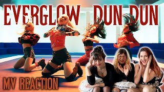 에버글로우 EVERGLOW  DUN DUN 던던 MV REACTION  STAGE SHOWCASE OMG THIS IS REAL Spanish FOREVER [upl. by Nyleuqcaj]