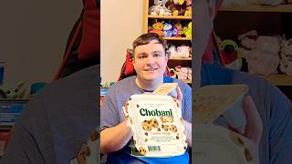 Craig Tries Chobani Flip Chocolate Chip Cookie Greek Yogurt autistic tastetest yogurt [upl. by Arimay]