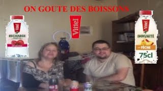 On goute des boisson Vittel [upl. by Binette]