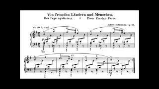 Schumann Kinderszenen Op15 No1 in G Major Horowitz [upl. by Cami]