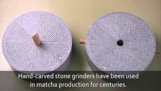 Matcha Stone Mill Grinder  Mr Ito  AOI Tea Company [upl. by Prissie]