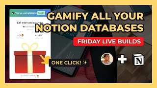 How to Gamify Your Life for FREE with the Notion API Ep 53 [upl. by Edie]