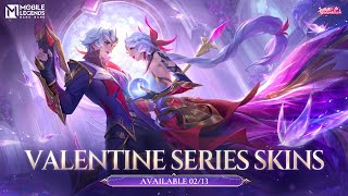 Valentine Series Skins  Granger amp Silvanna  Mobile Legends Bang Bang [upl. by Ronnoc]