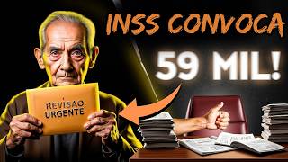 Urgente INSS Convoca 591 Mil Segurados para Revisão – Saiba o Que Fazer [upl. by Llerol]