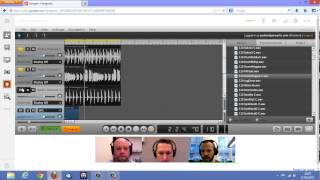 Quick glance at Soundation Hangout app [upl. by Anod424]