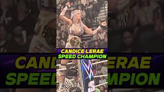 CANDICE LeRAE SPEED CHAMPION wwe wweitalia wweitaliano wweita wwespeed mirkoleader [upl. by Roderich664]