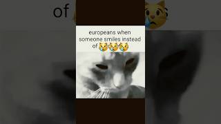 Europeans When Someone Smiles Instead of …… memes [upl. by Harmonie]