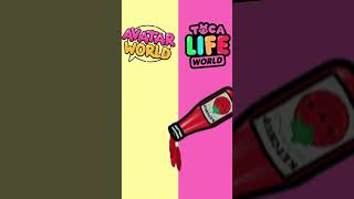 Food✨ 🌷Avatar world🌷 vs 🌷Toca Life World🌷 tocabocaandavatarworldsecrets educationalgames tocaboc [upl. by Oiramd494]