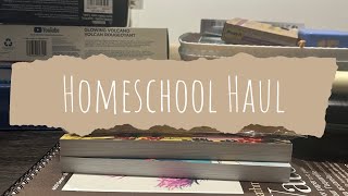 Homeschool Haul for 7th Grade [upl. by Saddler]