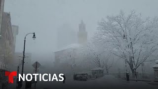 Tormentas invernales ponen en alerta a varios estados del país [upl. by Frida]