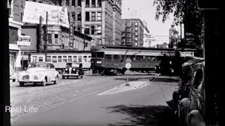 1945 Interurban Trains  The Transport Company Milwaukee Electric Lines Milwaukee Wisconsin [upl. by Elo]