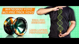 WATIEOBOO W21Fingerspin Trick YoYoyoyo WATIEOBOO YOYODNA YOYO [upl. by Howund]