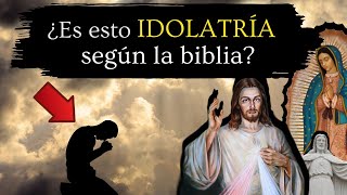 🔴¿Está mal tener imágenes o estatuas que representen lo celestial ¿Es idolatría según la biblia [upl. by Yurt]