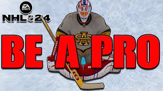 NHL 24 Be A Pro GOALIE TIPS amp TRICKS [upl. by Leandre]