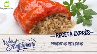 Receta de Pimientos rellenos por Karlos Arguiñano [upl. by Suckow]