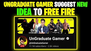 DADDY CALLING FACE REVEAL UNGRADUATE GAMER SUGGEST NEW IDEAS  FREE FIRE LATEST NEWS 🤨 [upl. by Philbo]