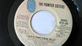 The Pointer Sisters  Love In Them There Hills [upl. by Odranar837]