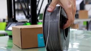 1線料打結 LinkinFactory PING 3D Printer filament Knotted [upl. by Ilysa903]