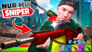 Die NUR SNIPER Challenge in FORTNITE SEASON 2 🎯 😈 [upl. by Swift]