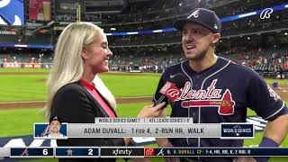 Adam Duvall hits first career World Series homer in Game 1 win [upl. by Tyler]